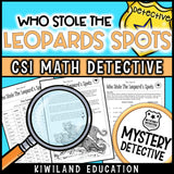 Multiplication rounding clue pages who stole the leopards spots