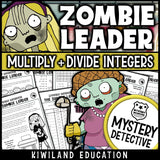 Multiplying and dividing integers 1