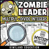 Multiplying and dividing integers 3