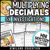 Multiplying decimals worksheets 5th grade 5 nbt 7