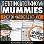 Mummies ancient Egypt reading mystery cover for grades 3-6