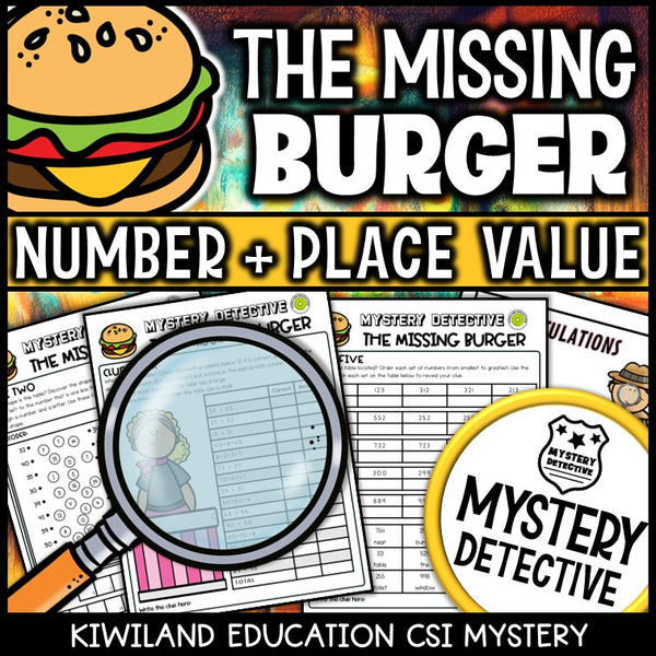 Mystery detective number and place value 3