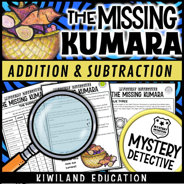 New zealand matariki clue pages addition subtraction year 4-6
