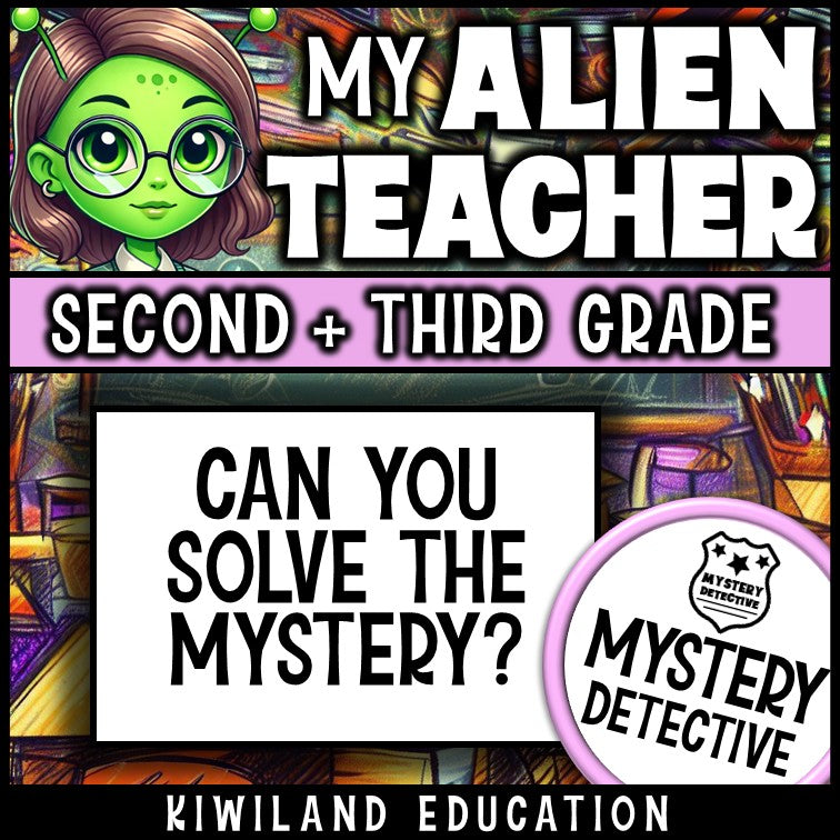 No-prep back-to-school alien mystery detective answer key