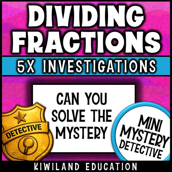 No-prep dividing unit fractions practice math centers 5th grade