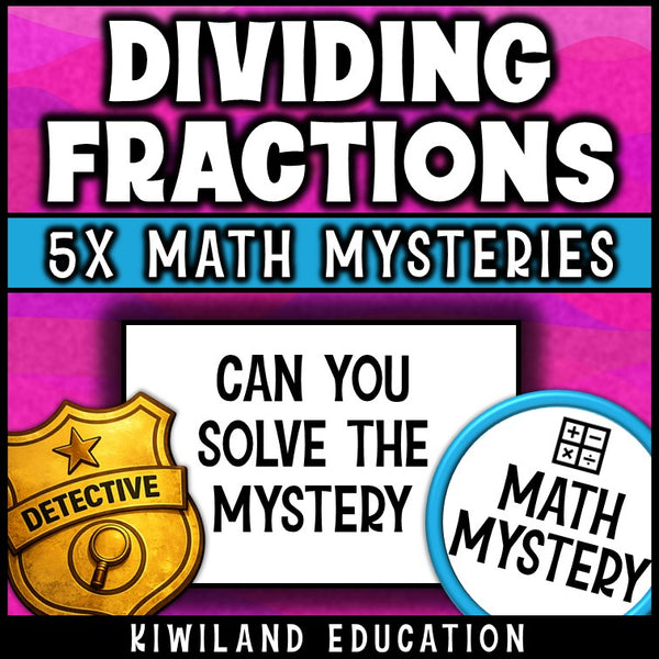 No-prep dividing unit fractions practice for 5th grade math centers