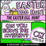 No-prep Easter Egg Hunt addition and subtraction answer key