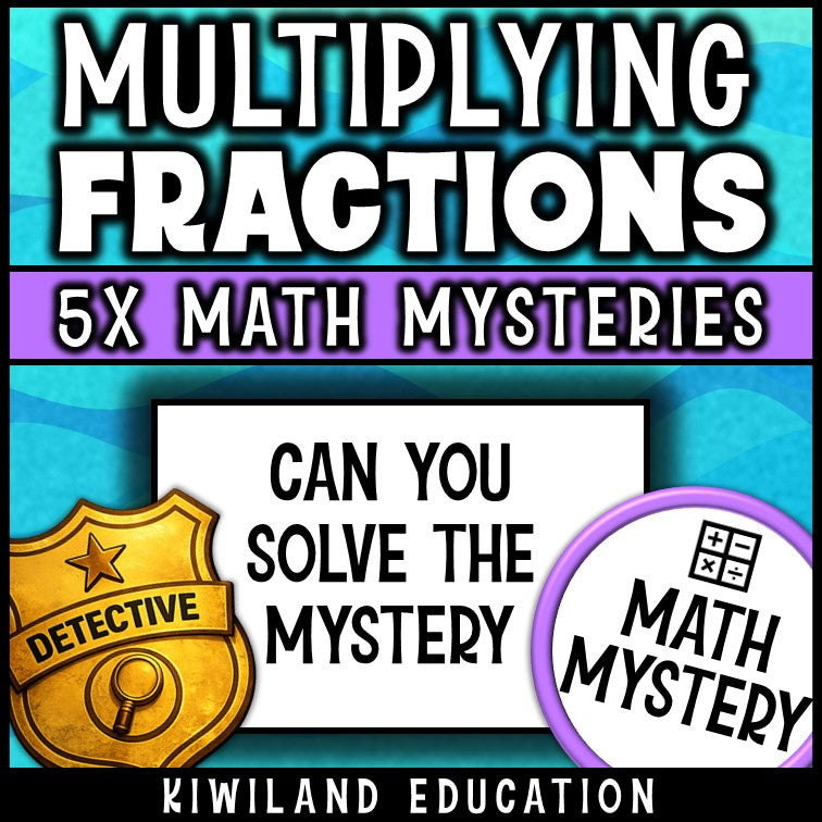 No-prep multiplying fractions by whole numbers activity for math centers