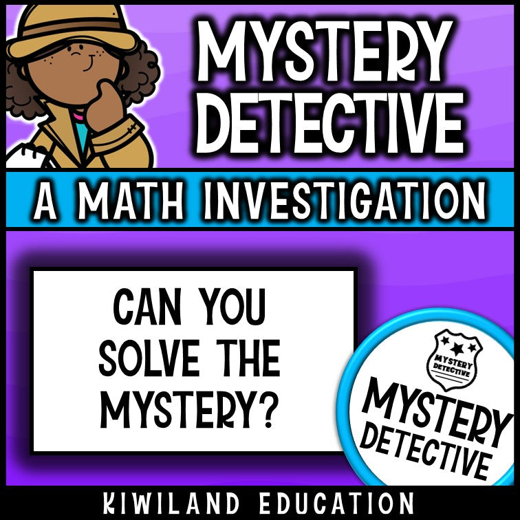 No prep number 30 detective activity answer keys included grade 2 3