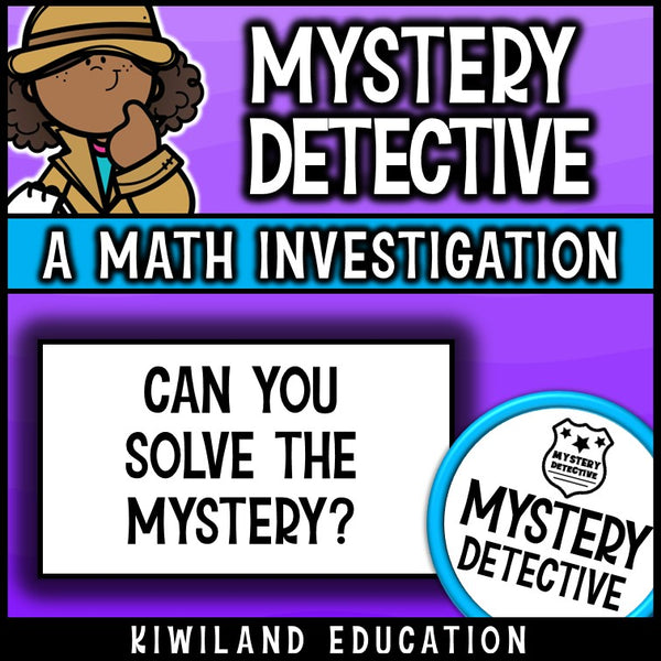 No prep number 30 detective activity answer keys included grade 2 3