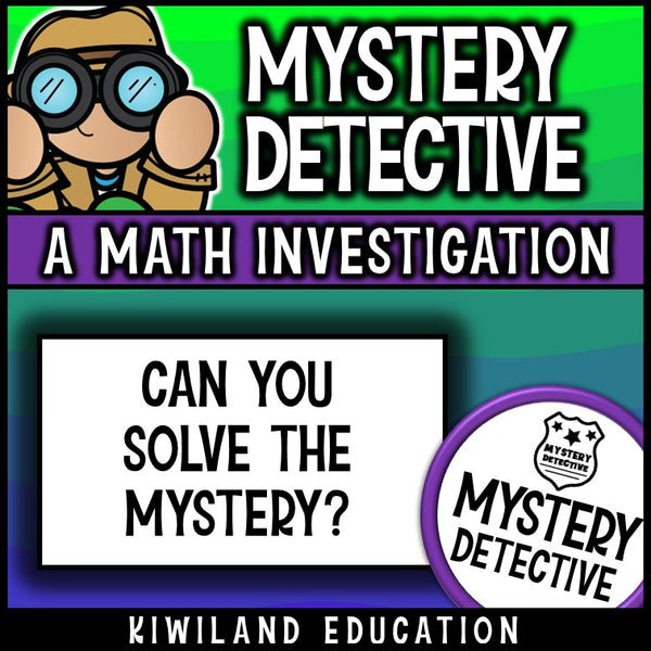 No prep number 45 detective activity answer keys included grade 2 3