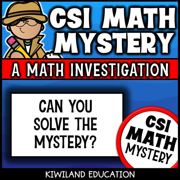 No-prep place value math mystery with answer key included