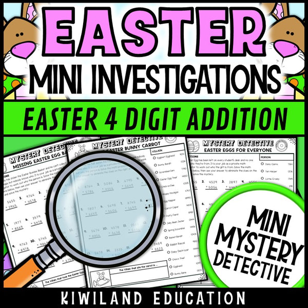 No-prep printable april addition pages with answer keys