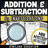 No-prep printable detective elimination pages