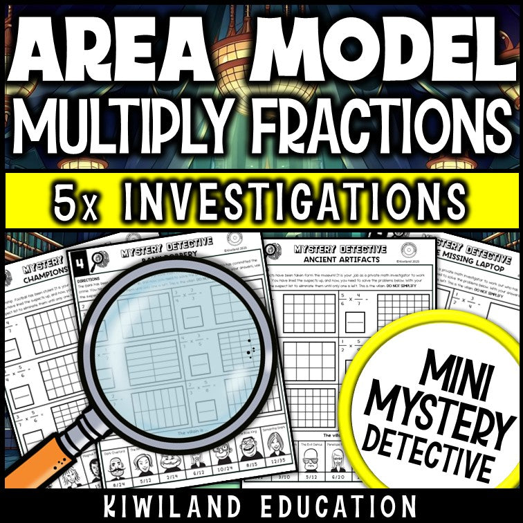 No-prep printable fraction multiplication activity