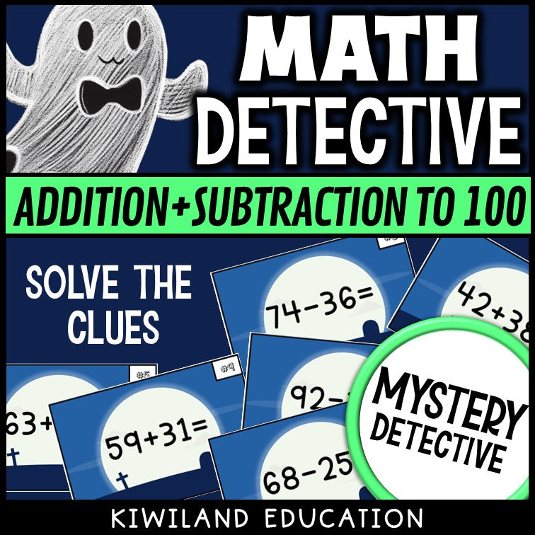 No prep printable Halloween math centers grade 1 2