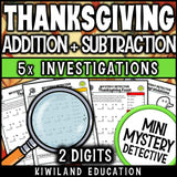No-prep printable november two digit pages with answer keys