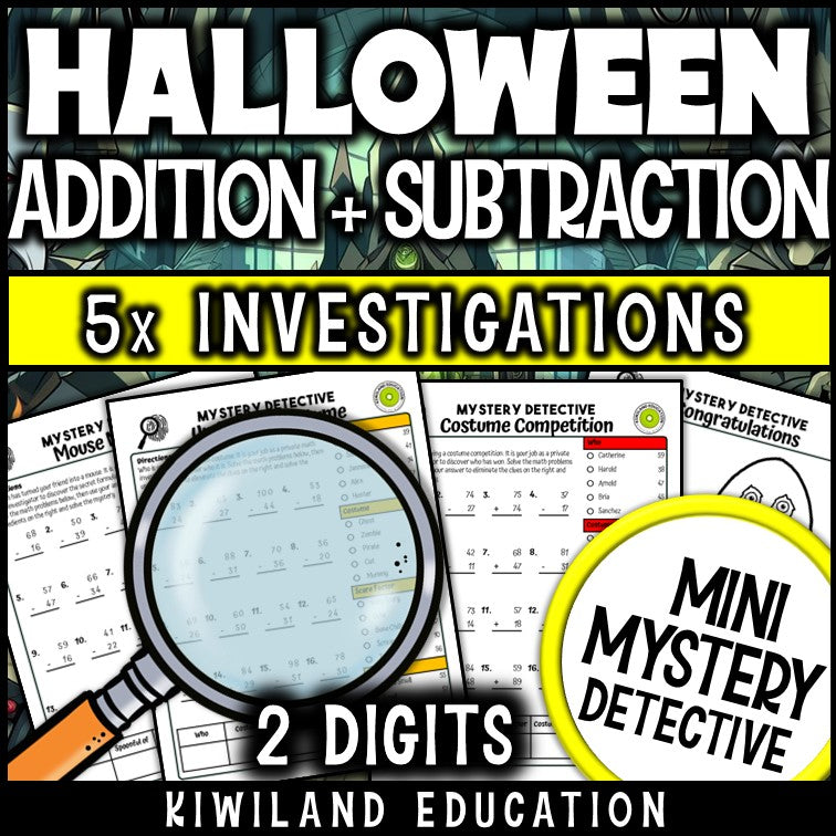 No-prep printable october two digit pages with answer keys