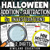 No-prep printable october two digit pages with answer keys