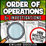No-prep printable spring detective activity