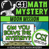 No-prep space math mystery multiplication and division answer key