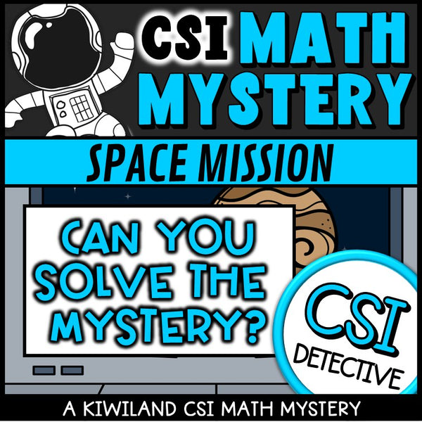 No-prep Space Mission addition and subtraction answer key, Grades 2-3
