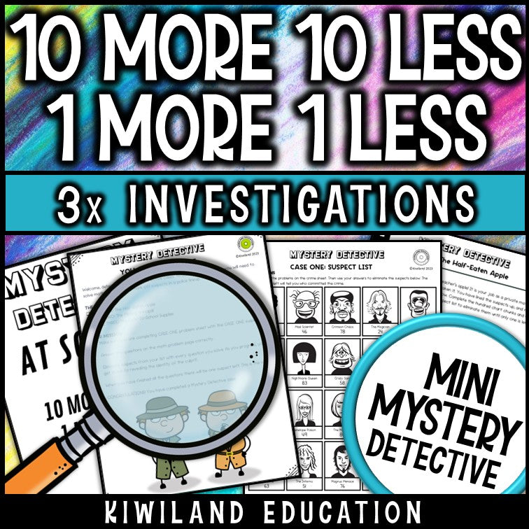 Number sense hundred chart detective cases