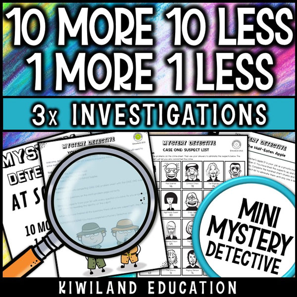 Number sense hundred chart detective cases