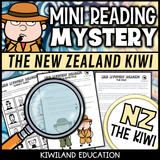 Nonfiction New Zealand kiwi reading comprehension passage for grades 3-6