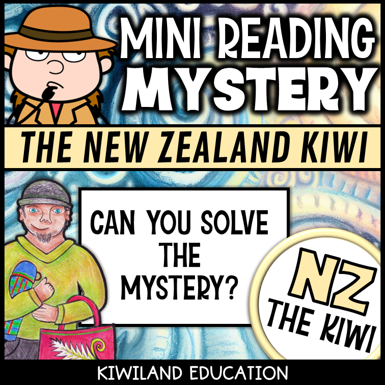 No-prep New Zealand kiwi reading comprehension worksheet with answer key