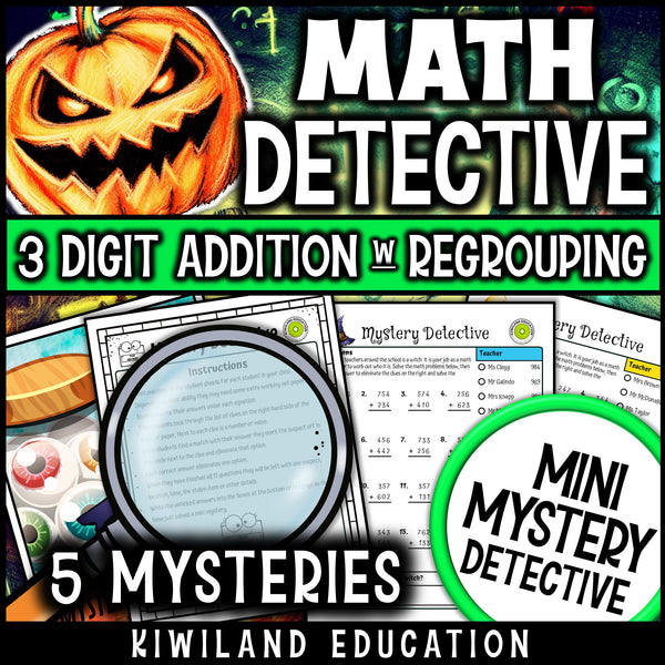 October adding three digit numbers practice