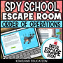 Order of Operations Digital Escape Room | Math Activity | Grades 4–7