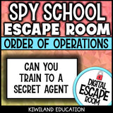 Order of Operations Digital Escape Room | Math Activity | Grades 4–7