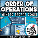 Self-checking order of operations math challenge for grades 4 to 8