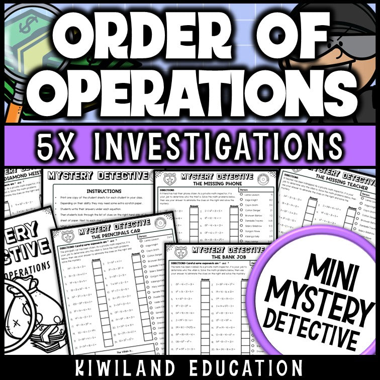 Order of operations with exponents worksheets pemdas