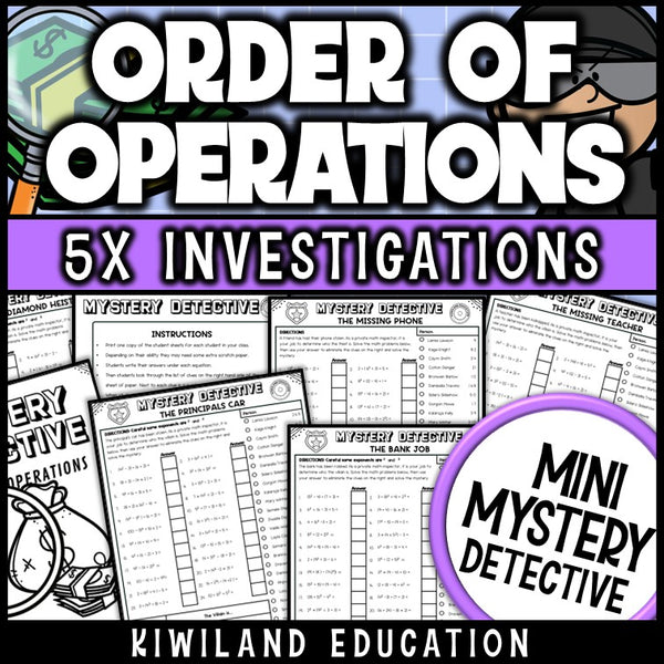 Order of operations with exponents worksheets pemdas