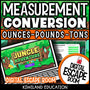 Converting Customary Units of Weight Digital Escape Room | Math Activity | Grades 4–6