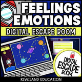 Feelings and Emotions SEL Digital Escape Room | Grades 4–5 Activity
