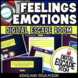 Feelings and Emotions SEL Digital Escape Room | Grades 4–5 Activity