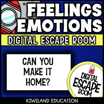 Feelings and Emotions SEL Digital Escape Room | Grades 4–5 Activity