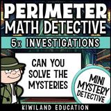 Perimeter math centers early finishers sub plans