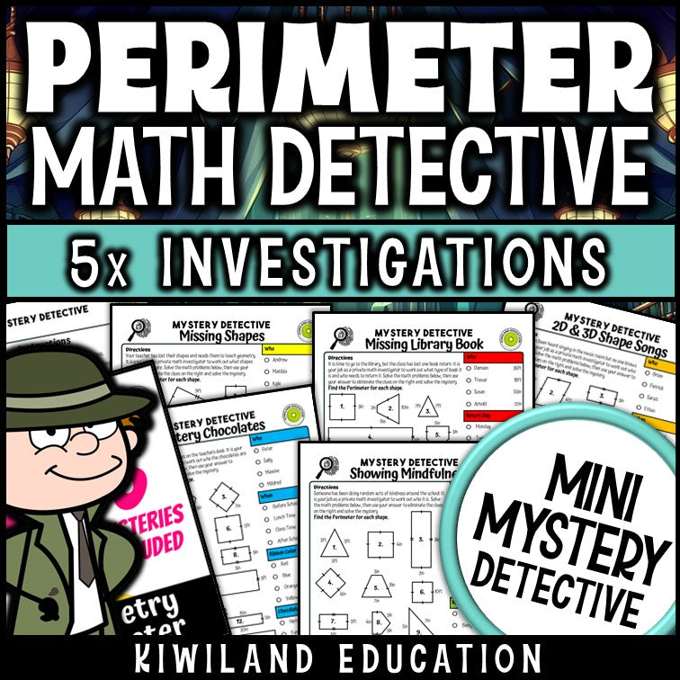 Perimeter worksheets 2nd 3rd 4th grade math