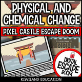 Physical and Chemical Changes digital escape room cover