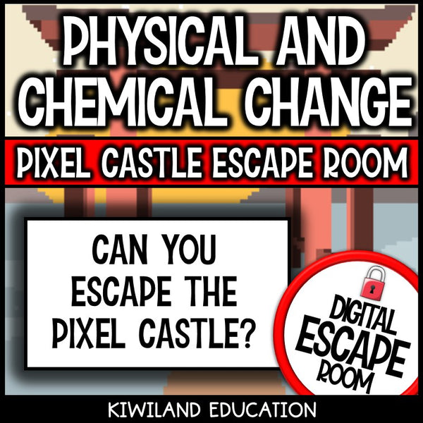 Physical and Chemical Changes escape room for Grades 4-7