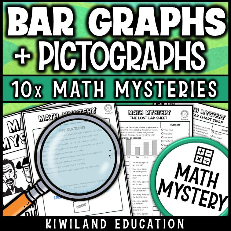 Pictograph with half symbols and scaled bar graph worksheets for early finishers and spiral review