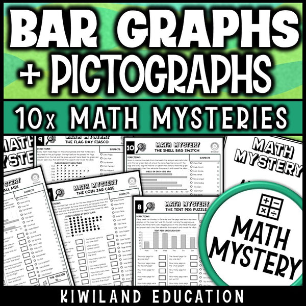 Picture graphs and scaled bar graph activities for 3rd grade math centers and morning work