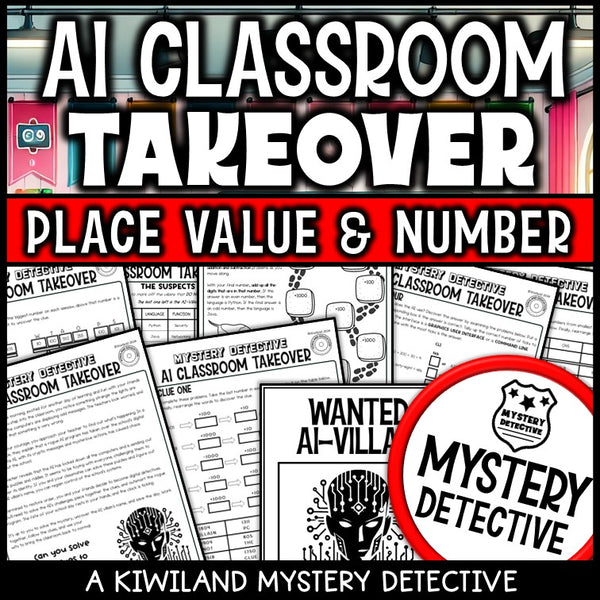 Place value worksheets mystery detective add subtract 10 100 1000 printable