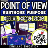 No-prep point of view review game with space mission storyline and self-checking locks