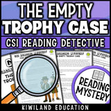 Point of view and inference reading comprehension worksheets grades 3-5 mystery passage