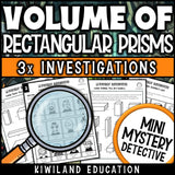 Printable no-prep geometry detective cases with answer keys